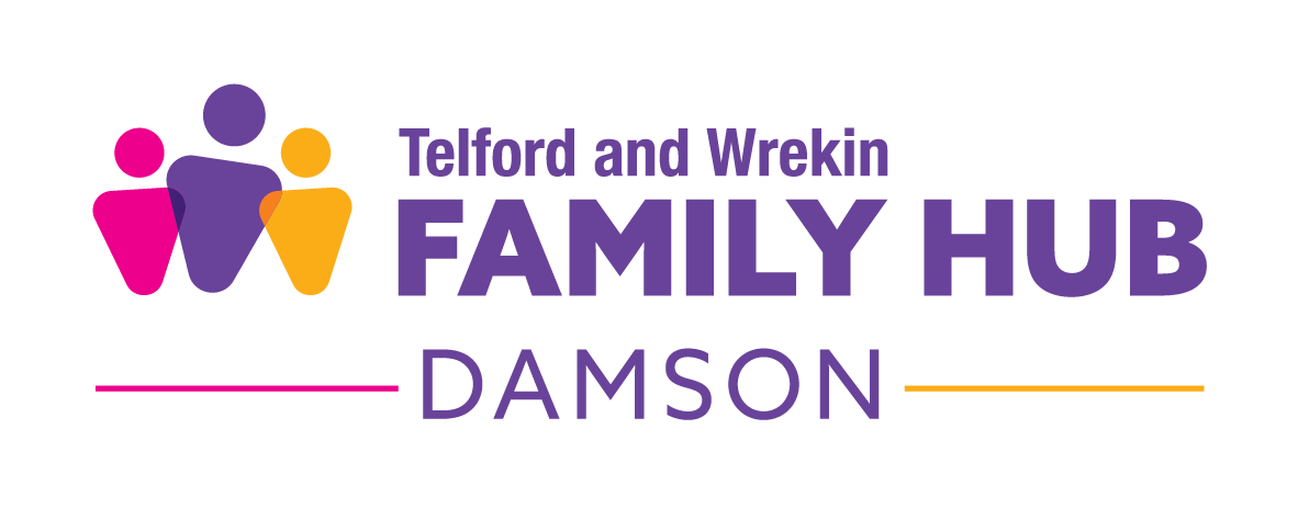Family Hub Centre Logos Damson